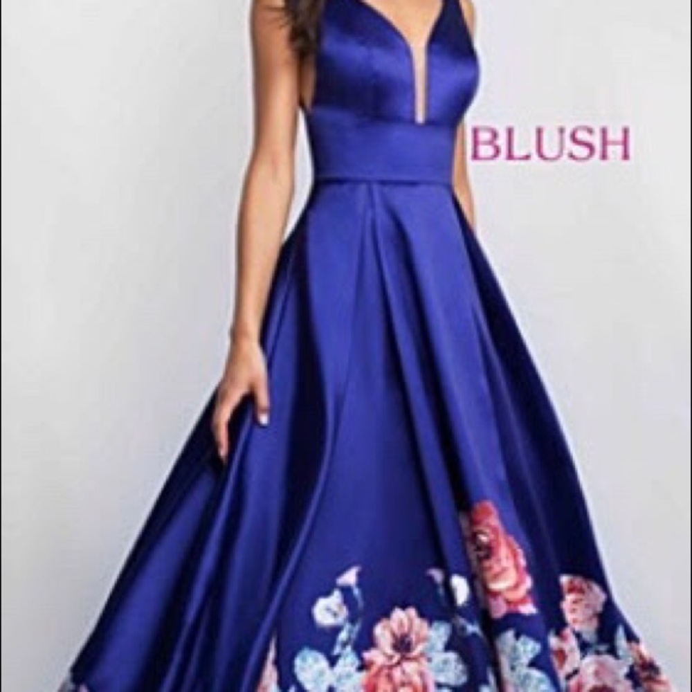 Beautiful blush blueish purple dress